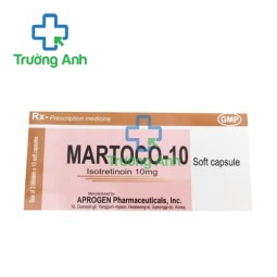 Martoco 10mg - Thuốc điều trị mụn trứng cá nặng hiệu quả